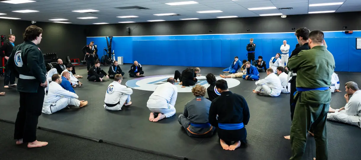 Midwest Marital Arts Academy Brazilian Jiu Jitsu class photo