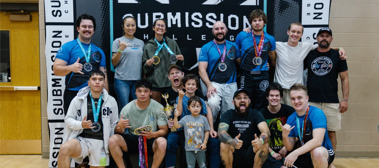 Midwest Marital Arts Academy Brazilian Jiu Jitsu competition photo