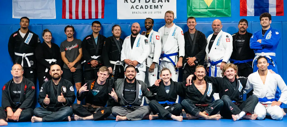 Midwest Marital Arts Academy Brazilian Jiu Jitsu class photo