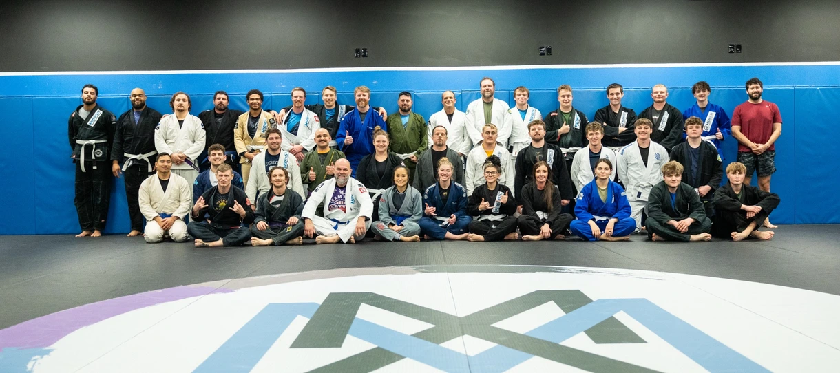 Midwest Marital Arts Academy Brazilian Jiu Jitsu class photo