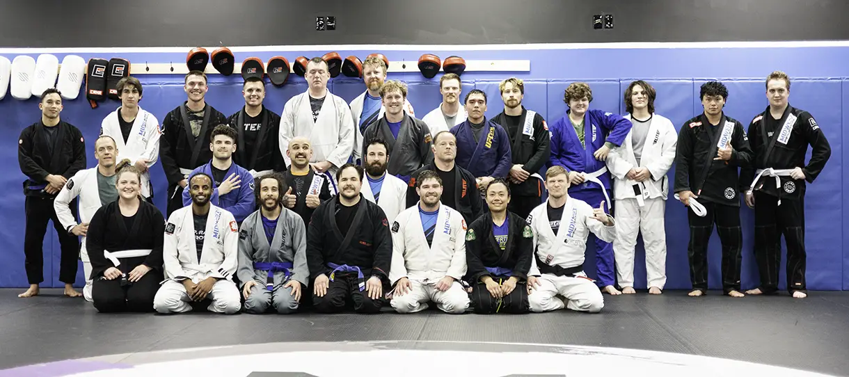 Midwest Marital Arts Academy Brazilian Jiu Jitsu class photo