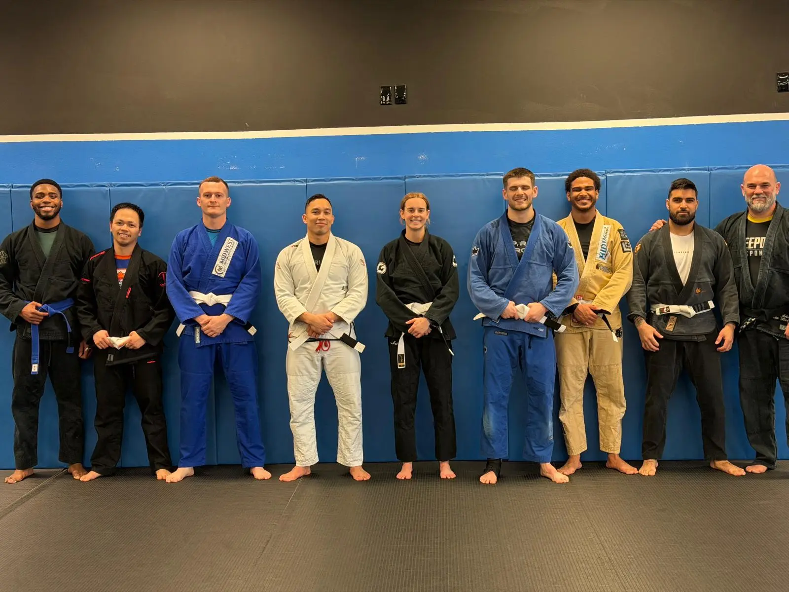 Midwest Marital Arts Academy Brazilian Judo class photo